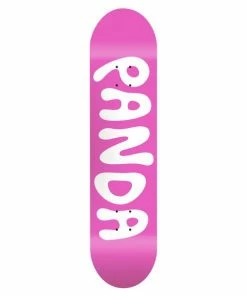 Skateboarding PANDA - LOGO SKATEBOARD DECK 7.75