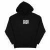 PASS~PORT - DRILL BIT HOODIE. BLACK
