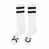 POLAR - HAPPY SAD SOCKS: WHITE Trucks