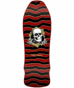POWELL PERALTA - GEEGAH RIPPER REISSUE SKATEBOARD DECK: MAROON 9.75" X 30"