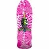 POWELL PERALTA - SKULL & SWORD GEEGAH REISSUE SKATEBOARD DECK: HOT PINK 9.75" X 30" Decks