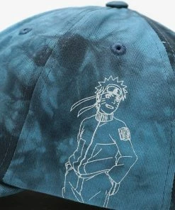 PRIMITIVE - UZUMAKI WASHED STRAPBACK CAP BLUE Trucks
