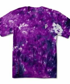 PRIMITIVE X DRAGON BALL Z - GOKU BLACK ROSE WASHED S/S TEE. PURPLE Trucks