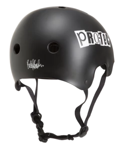 PRO-TEC - BUCKY LASEK PUNK ROCK SKATE HELMET: BLACK Trucks