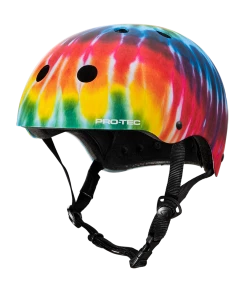 Trucks PRO-TEC - CLASSIC CERTIFIED SKATE HELMET: TIE DYE