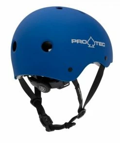 PRO-TEC - JUNIOR CLASSIC FIT CERTIFIED SKATE HELMET/METALLIC BLUE Protective Equipment