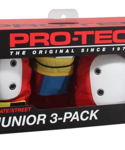 Protective Equipment PRO-TEC - STREET JUNIOR 3 PACK PROTECTIVE PAD SET RETRO