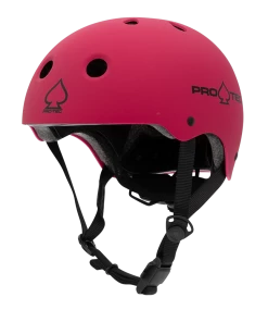 PRO-TEC - JUNIOR CLASSIC FIT CERTIFIED SKATE HELMET: MATTE PINK Trucks