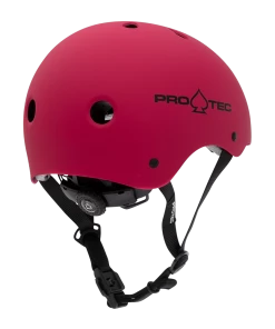 PRO-TEC - JUNIOR CLASSIC FIT CERTIFIED SKATE HELMET: MATTE PINK Trucks