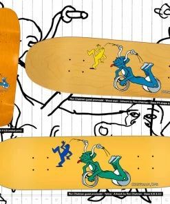 Decks Polar X Dear Ron Chatman Guest Promodel 1991 Deck