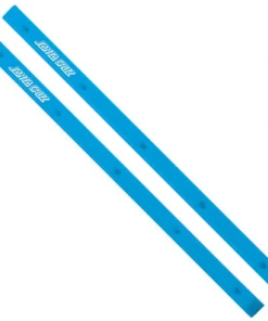 SANTA CRUZ - SLIMLINE SKATEBOARD RAILS: CYAN 14"
