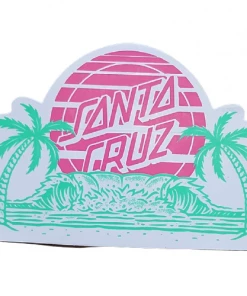 SANTA CRUZ - A FRAME STICKER: 6"