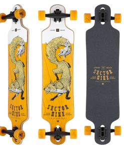 SECTOR 9 - BINTANG FOX COMPLETE SKATEBOARD: 38"