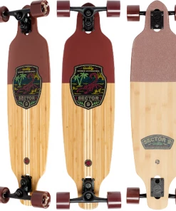 SECTOR 9 - SHOOTS STINGER COMPLETE SKATEBOARD: 33.5" X 8.7"