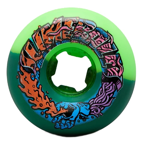 Skateboarding SLIME BALLS - GREETINGS SPEED BALLS SKATEBOARD WHEELS GREEN/BLACK 56MM X 99A 1 Skateboarding SLIME BALLS - GREETINGS SPEED BALLS SKATEBOARD WHEELS GREEN/BLACK 56MM X 99A