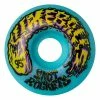Skateboarding SLIME BALLS - SNOT ROCKETS SKATEBOARD WHEELS PASTEL BLUE 53MM X 95A
