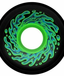 SLIME BALLS - OG SLIME BLACK/GREEN SKATEBOARD WHEELS 60MM X 78A