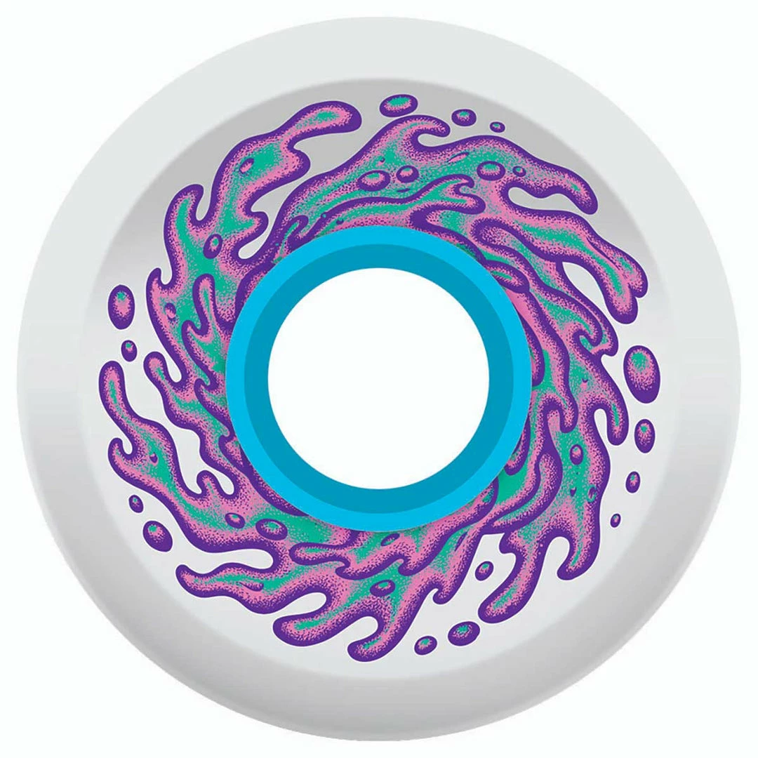 SLIME BALLS - OG SLIME WHITE SKATEBOARD WHEELS: 60MM X 78A