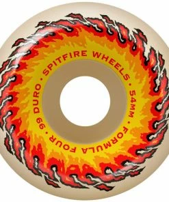 Skateboarding SPITFIRE - FORMULA FOUR OG FIREBALL CONICAL SKATEBOARD WHEELS: 54mm X 99a
