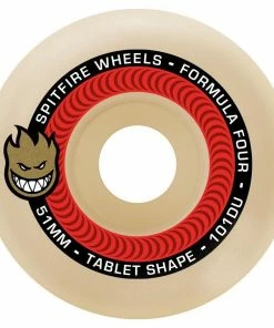SPITFIRE - FORMULA FOUR TABLETS SKATEBOARD WHEELS: 51mm X 101a Skateboarding
