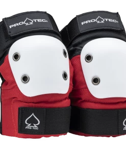 Trucks PRO-TEC - STREET JUNIOR 3 PACK PROTECTIVE PAD SET. RED/WHITE/BLACK