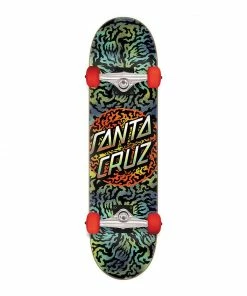 SANTA CRUZ - OBSCURE DOT MINI COMPLETE SKATEBOARD: 7.75"