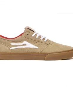 LAKAI - GRIFFIN SHOES: TAN GUM SUEDE