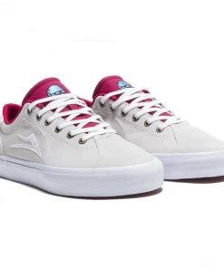 Trucks Lakai Flaco 2 White/Red Shoe 5 Trucks Lakai Flaco 2 White/Red Shoe