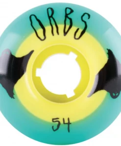 Orbs Orb Poltergeists Teal/Yellow 54mm Wheels