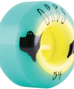 Orbs Orb Poltergeists Teal/Yellow 54mm Wheels