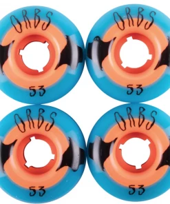 Orbs Poltergeists Blue/Orange 53mm Wheels