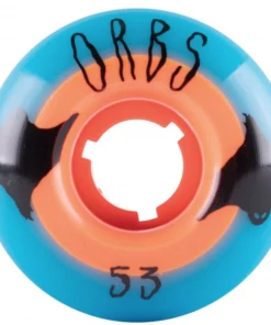 Orbs Poltergeists Blue/Orange 53mm Wheels
