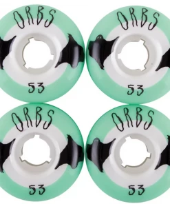 Orbs Orb Poltergeists Mint/White 53mm Wheels
