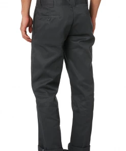 DICKIES - 873 SLIM STRAIGHT FIT MENS PANT: CHARCOAL Trucks