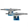 TENSOR - ALUM STENCIL MIRROR SKATEBOARD TRUCKS. RAW/BLUE FADE. 5.25"
