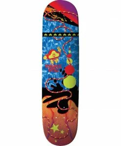 THANK YOU - RIPPLE GRID SKATEBOARD DECK: 7.75"