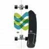 TRITON X CARVER - SIGNAL COMPLETE SURF SKATEBOARD WITH CX TRUCKS: 31"