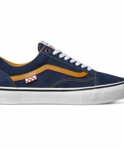VANS - SKATE OLD SKOOL REYNOLDS MENS SHOES: NAVY/GOLDEN BROWN