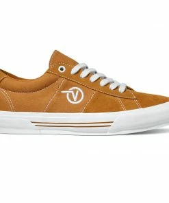 VANS - SKATE SID MENS SHOES: PUMPKIN/WHITE Trucks