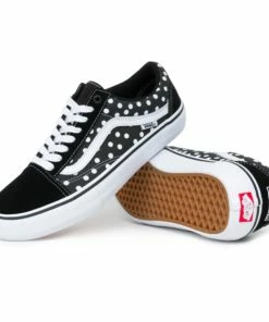 Trucks VANS X BAKER - OLD SKOOL PRO SHOES: DUSTIN DOLLIN/POLKA DOTS