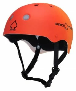 PROTEC - CLASSIC SKATE HELEMT. RED / ORANGE