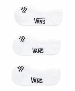 Trucks Vans Basic Canoodle No Sho Sock White 1-6 3 Pack