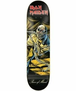 ZERO X IRON MAIDEN - PIECE OF MIND SKATEBOARD DECK: 8.375" Skateboarding