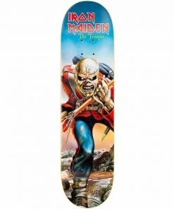 Skateboarding ZERO X IRON MAIDEN - THE TROOPER SKATEBOARD DECK: 8.25"