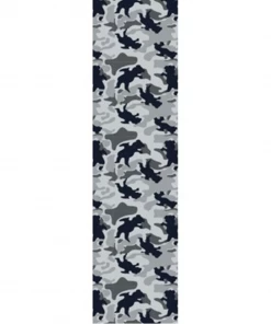 GRIZZLY - OG BEAR WARP CAMO GRIPTAPE SHEET BLACK