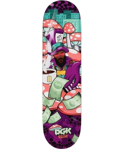 DGK - GHETTOLAND QUISE SKATE DECK. 8.1" Skateboarding