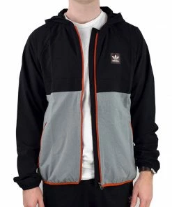 Jackets Adidas Aerotech Windbreaker Blk/Grey/Red