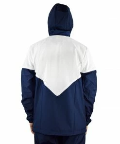 Adidas Premiere Windbreaker Navy/Wht/Sun