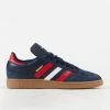 ADIDAS - BUSENITZ MENS SHOES: NAVY/RED WHITE/GUM