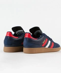 ADIDAS - BUSENITZ MENS SHOES: NAVY/RED WHITE/GUM